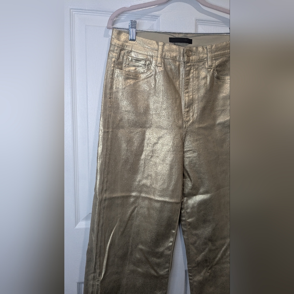 Joe's Jeans The Mia Gold Foil Jeans - Picture 4 of 7